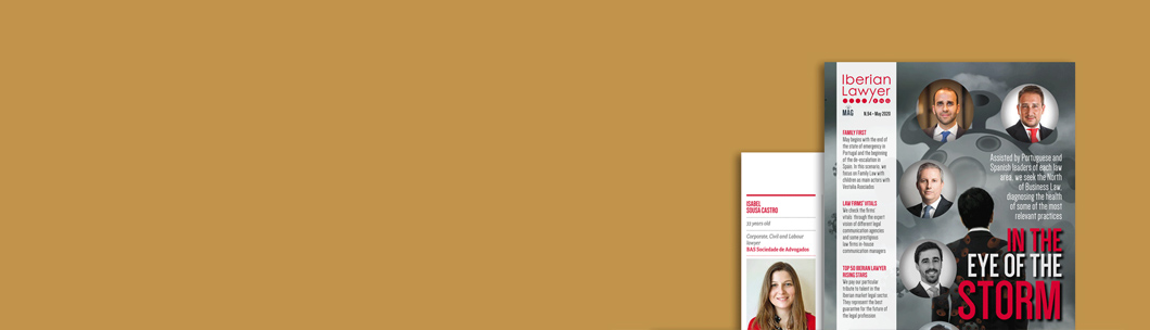 Isabel Sousa Castro no Top 50 Iberian Lawyer Rising Stars